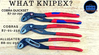 What Knipex Water Pump Pliers? 88-01-250 / 87-01-250 / 87-22-250