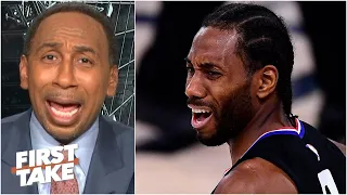 FIRST TAKE | “Kawhi flat out choked” - Stephen A. reacts to Clippers losing GAME 7 (REACTION!) 🤣🤣