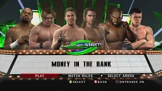 WWE SMACKDOWN VS RAW 2010: MONEY IN THE BANK MEN'S LADDER MATCH I GAMEPLAY I GAMES HD