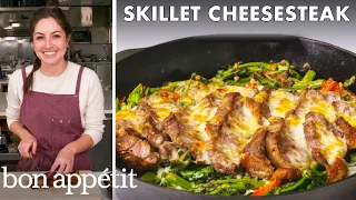 How To Make Skillet Cheesesteak | From The Test Kitchen | Bon Appétit
