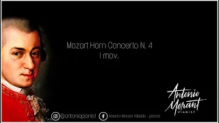 Mozart Horn Concerto N . 4 (piano part) - Antonio Morant Albelda