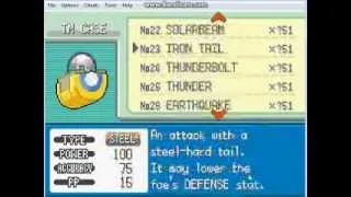 Pokemon FireRed TM Hm fix Revamped