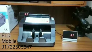 Money Counting & Fake Note Detector Machine ML-6300 with 3 display