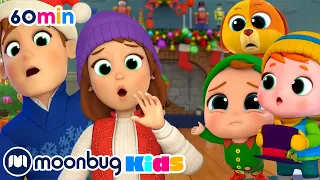 Natal é o Melhor  | 1 HORA DE LITTLE ANGEL | Moonbug Kids - Músicas Infantis em Português