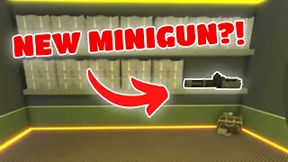 WHERE is the *NEW* MINIGUN?! - Prison Escape v2