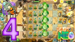 Plants vs Zombies 2: Gameplay Walkthrough Part 4 - Ancient Egypt Level 12-14 (iOS, Android)