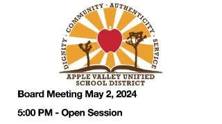 AVUSD Board Meeting May 2, 2024