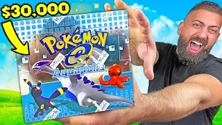 Opening One of The Rarest Pokemon Boxes In The World ($30,000)