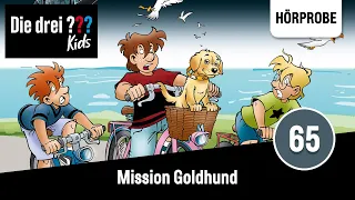 Die drei ??? Kids - Folge 65: Mission Goldhund | Hörprobe zum Hörspiel