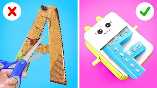 😍 CARDBOARD CRAFTS 📦 😍 Rich vs Poor Must Try Parenting Gadgets And Hacks by 123 GO!