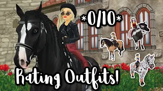 Rating Strangers' Outfits! // Star Stable