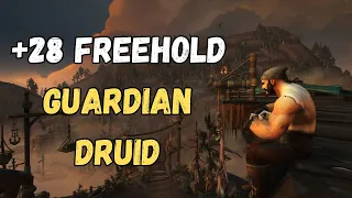 Guardian Druid M+ 28 Freehold | Tyran Raging Storming | 120% Route Is Best Route
