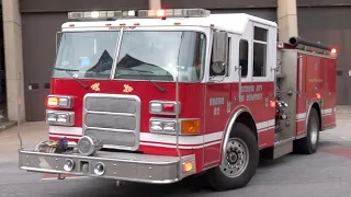 Baltimore City Fire Department Engine 23 Responding