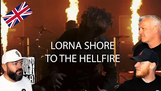 LORNA SHORE - To the Hellfire  REACTION!! | OFFICE BLOKES REACT!!