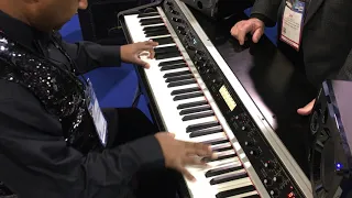 Kris Nicholson Test Drives The New Viscount Legend 70s Stage Piano At Namm 2020 Video 2