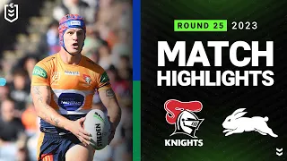 NRL 2023 | Knights v Rabbitohs | Match Highlights