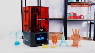 Unboxing | Creality Original HALOT ONE Unboxing & Assembly & Print