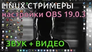 LINUX СТРИМЕРЫ: настройка OBS 19.0.3