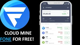 How to Mine FONE From Your Cell Phone | Android & iPhone | Legit 2022 Cloud Mine