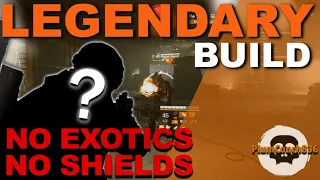 NO EXOTICS & NO SHIELD SOLO LEGENDARY BUILD - NEW PVE META - Division 2 - PROTECTION from ELITES PFE