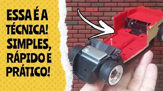 COMO FAZER CARPETE NO INTERIOR DA SUA MINIATURA