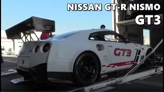 2018 Nissan GT-R NISMO GT3 Shakedown at Fuji