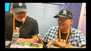 Kevin Eastman Teenage Mutant Ninja Turtles Creator Signing Funko Pops @ New York Comic Con 2022