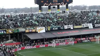 Timbers Army at MLS Cup - pre-game