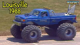 Figure-8 Louisville Motor Speedway 1988 - BIGFOOT 4 Rich Hooser - BIGFOOT Monster Truck