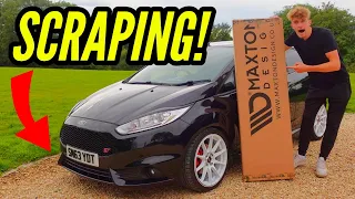 Maxton Front Splitter TRANSFORMS the Fiesta ST!