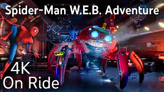 [4K] Spider-Man W.E.B. Adventure - Avengers Campus Paris - Disneyland Paris