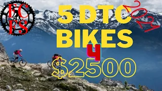 Top 5 Direct To Consumer Mountain Bikes for Less Than $2500: 2021 Edition