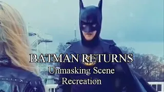 Batman Returns - Unmasking Scene - RECREATION COSPLAY TEST FILM