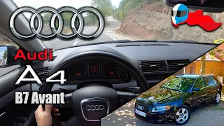 2007 Audi A4 B7 2.0 TDI 140 (103kW) POV 4K [Test Drive Hero] #34 ACCELERATION, ELASTICITY & DYNAMIC