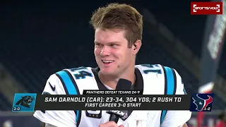 SportsVolt Highlights: Sam "Don't Count Me Out" Darnold 315-yard Game, Every D.J. Moore Catch