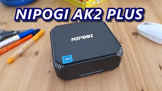 NIPOGI AK2 PLUS - mini PC con Intel N100