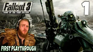 My FIRST Fallout Game! | Fallout 3 | FIRST PLAYTHROUGH | Part 1