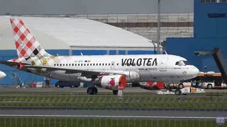 PLANESPOTTING TLL Volotea Airbus A319-111 (EC-MTC) transport operations 30.05.2022