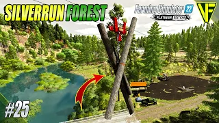 Using The Yarder! | Silverrun Forest | Farming Simulator 22