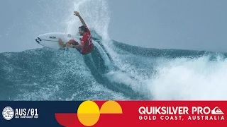 Joel Parkinson's Near Perfect Wave in Round Three - Quiksilver Gold Coast 2017