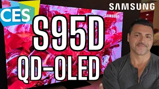 S95D S90D QD-OLED's Samsung' CES 2024 first look!