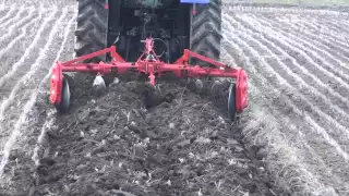 Disc Plough working in Korea