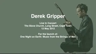 Derek Gripper Plays the Kora Music Toumani Diabate on Classical Guitar