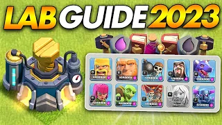 TH12 Starter Laboratory Upgrade Priority Guide for 2023! | Clash of Clans