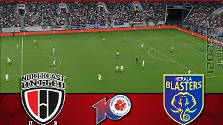 NorthEast United FC vs Kerala Blasters | ISL 2023-24 |  Watch Along & efootball