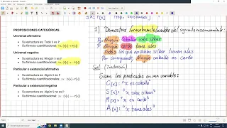 Unidad 1 - Demostraciones de Inferencia Lógica de Predicados - INF119