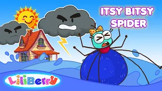 Please Help Itsy Bitsy Spider | Liliberry Nursery Rhymes & Kids Songs