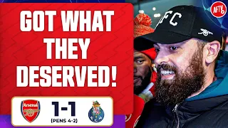 Porto Got What They Deserved! (Turkish) | Arsenal 1-0 Porto (Pens 4-2)