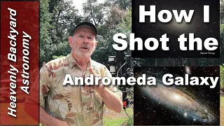 How I imaged the Andromeda Galaxy with a 3" Telescope