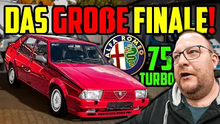 Die NERVEN liegen BLANK! - Alfa Romeo 75 Turbo - Eine emotionale ACHTERBAHNFAHRT!